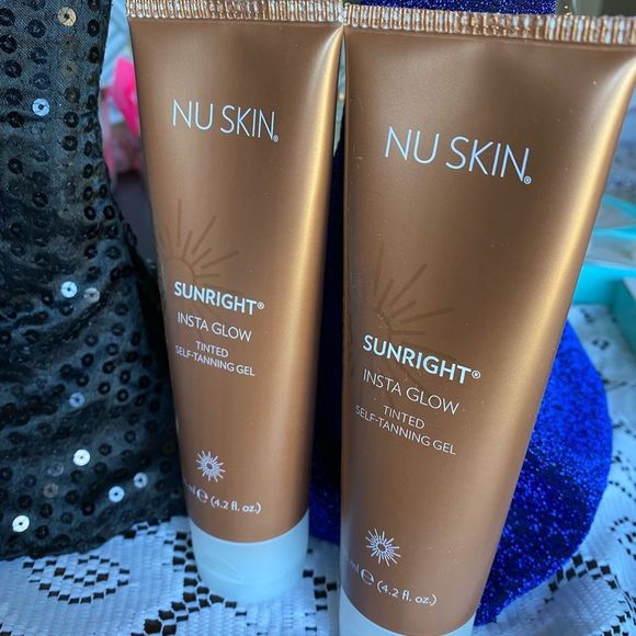 NWT ☀️🕶️ 2 TUBES INSTA GLOW SUN NATURAL SELF TANNING LOTION - Picture 3 of 11